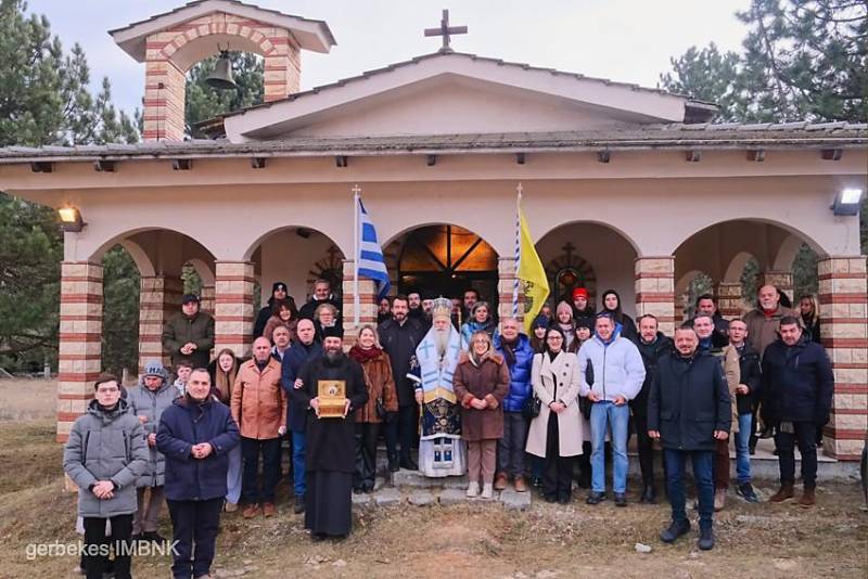 Πανηγυρικός εορτασμός του Οσίου Σεραφείμ στο Χιονοδρομικό Κέντρο Σελίου