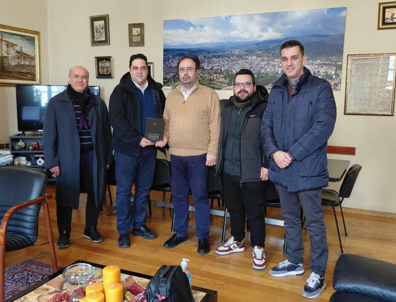 Εθιμοτυπική συνάντηση Δημάρχου Βέροιας με τον Σύλλογο Ζαχαροπλαστών