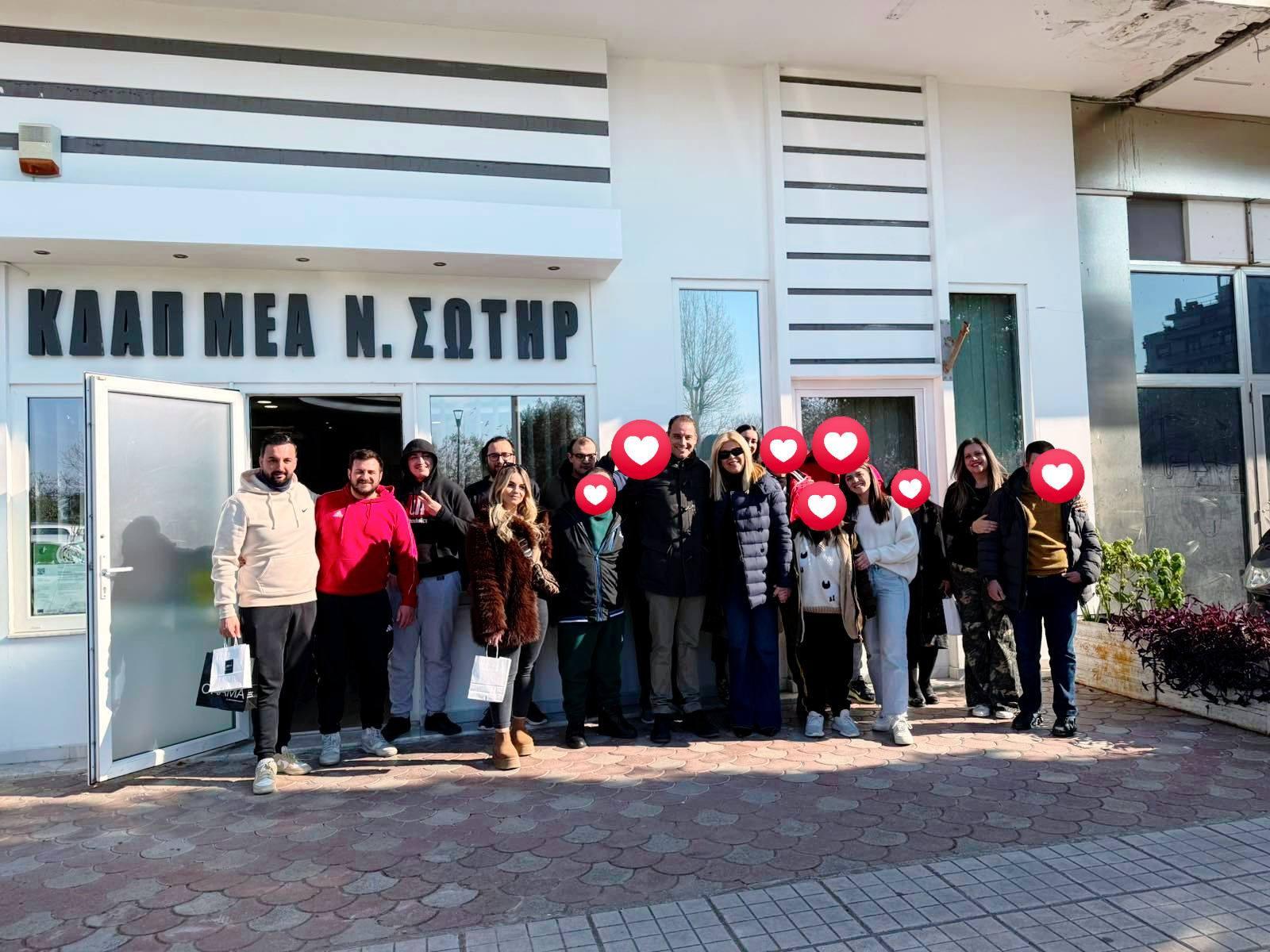 Δράση συνεργασίας και συμπερίληψης του ΚΔΑΠ ΑμεΑ «Αγκαλιάζουμε» με δομή της Θεσσαλονίκης