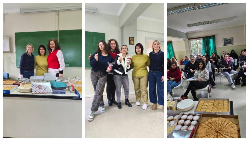 Η ΣΑΕΚ Νοσοκομείου Βέροιας καλωσόρισε τη νέα χρονιά με την κοπή της Βασιλόπιτας
