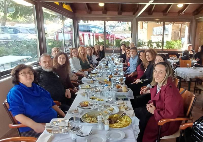 Κοπή βασιλόπιτας για τους εκπαιδευτικούς του 1ου ΓΕΛ Βέροιας