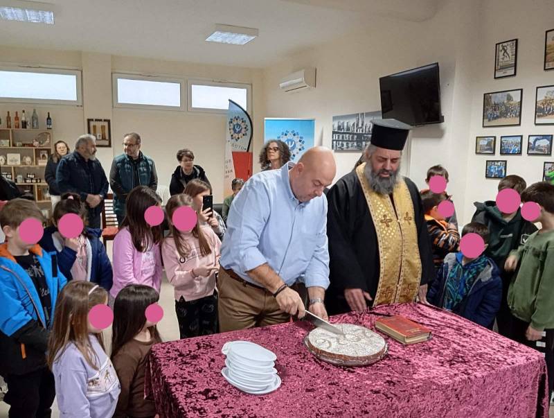 Το Ψηφιδωτό έκοψε την βασιλόπιτα