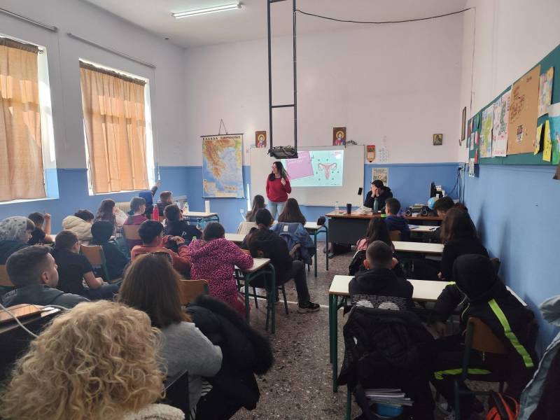 Ενημέρωση και Ενδυνάμωση για την Εφηβεία στο Δημοτικό Σχολείο Ξεχασμένης Κεφαλοχωρίου