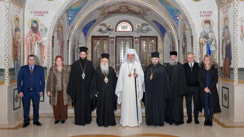 Συνάντηση του Πατριάρχη Ρουμανίας με τον Μητροπολίτη Βεροίας στο Βουκουρέστι για την προώθηση του προσκυνηματικού τουρισμού