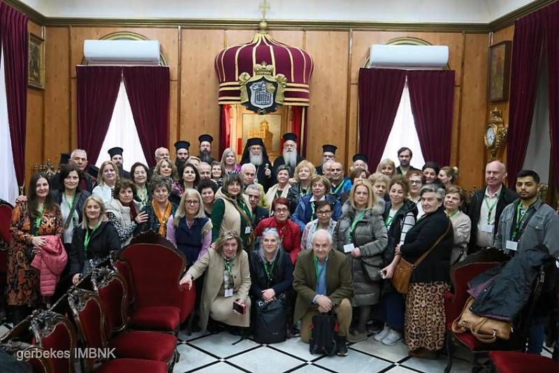 Ευλαβικό προσκύνημα της Μητροπόλεως Βεροίας στους Αγίους Τόπους