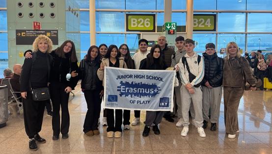 Το Γυμνάσιο Πλατέος στη Βαρκελώνη με το Erasmus
