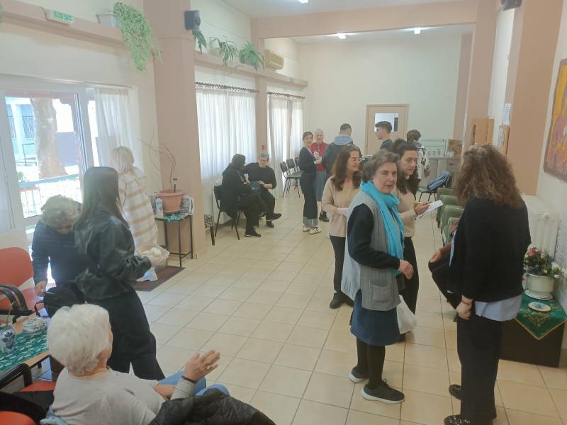 Δωρεάν μετρήσεις αρτηριακής πίεσης και σακχάρου στο ΚΑΠΗ Βέροιας από τη ΣΑΕΚ του Γενικού Νοσοκομείου Βέροιας