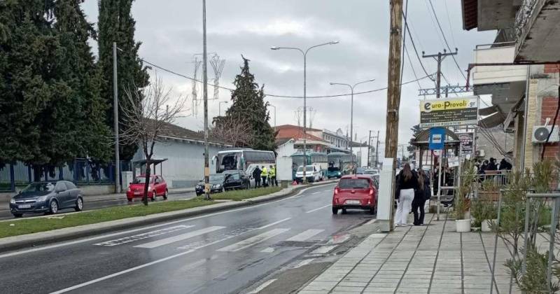 Τροχαίο με καραμπόλα στο Εργοχώρι