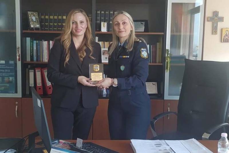 Στο Πανόραμα Βέροιας η Έλενα Σώκου – Επίσκεψη στη Σχολή Μετεκπαίδευσης της Ελληνικής Αστυνομίας