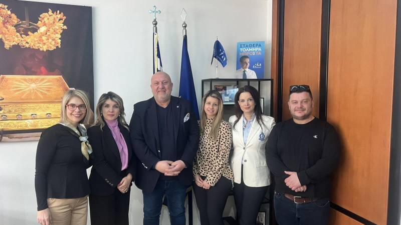 Συνάντηση της ΔΕΕΠ Ημαθίας με τη Γραμματέα Εθελοντισμού της Νέας Δημοκρατίας για την ενίσχυση της κουλτούρας προσφοράς
