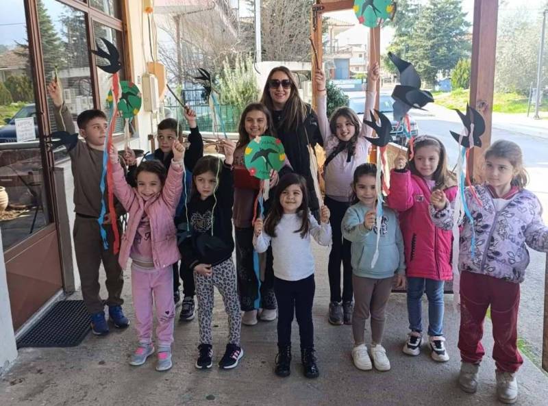 Τα Χελιδονίσματα έφεραν την Άνοιξη στον Κοπανό