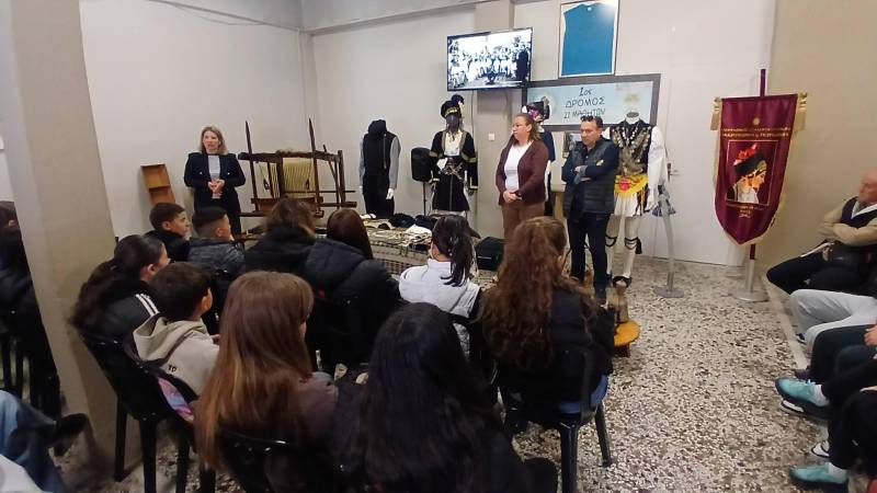 Εκπαιδευτική επίσκεψη στο Λαογραφικό Σύλλογο Ντόπιων Μακροχωρίου