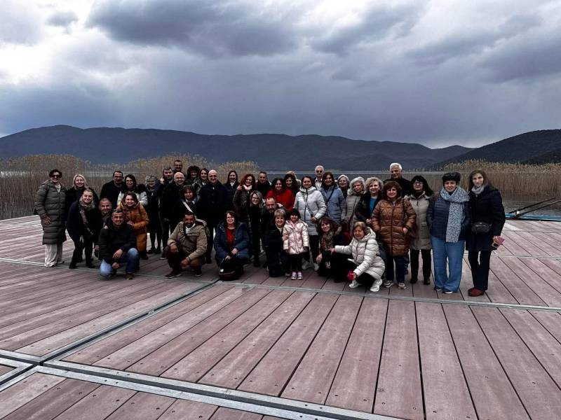 Εκδρομή του Συλλόγου Εργαζομένων Δήμου Νάουσας στις Πρέσπες