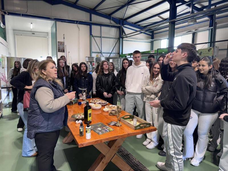 Λύκειο από την Κοζάνη στο ελαιοτριβείο «Νταμπώσης»