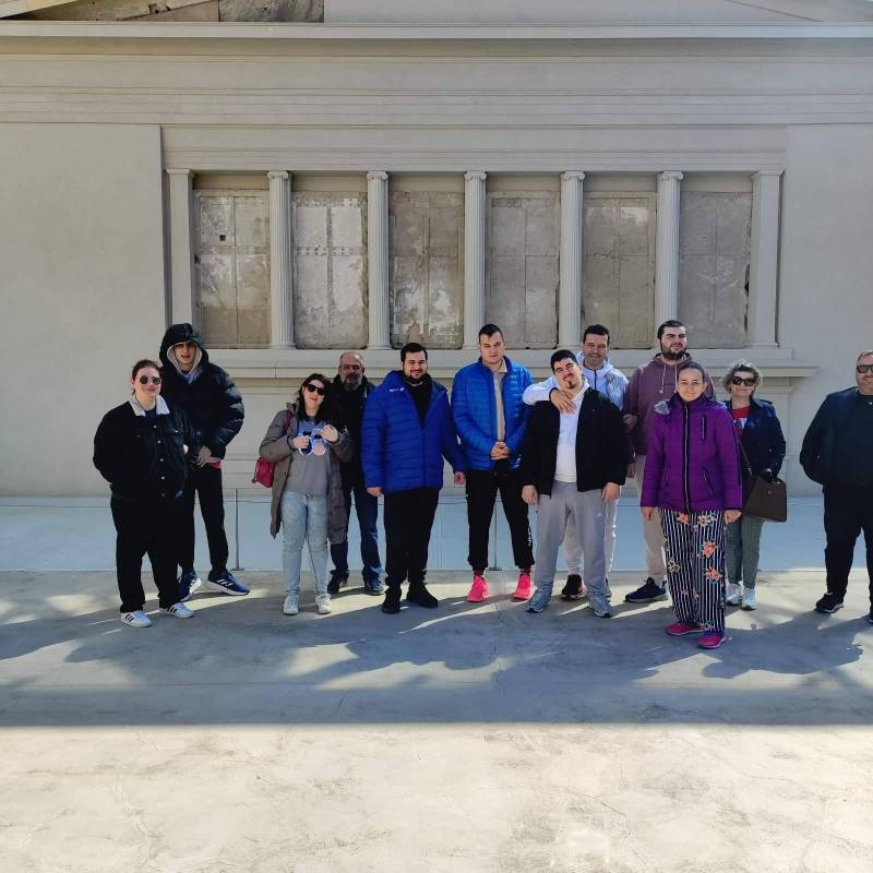 Εκπαιδευτική επίσκεψη στο Πολυκεντρικό Μουσείο Αιγών για τους νέους του ΚΔΑΠ ΑμεΑ ΜΑμΑ 2