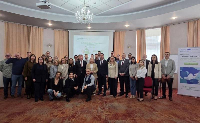 Κλιμάκιο του Δήμου Ηρωικής Πόλεως Νάουσας στην πρώτη συνάντηση του Black Sea Basin -Green Mascot στη Ρουμανία