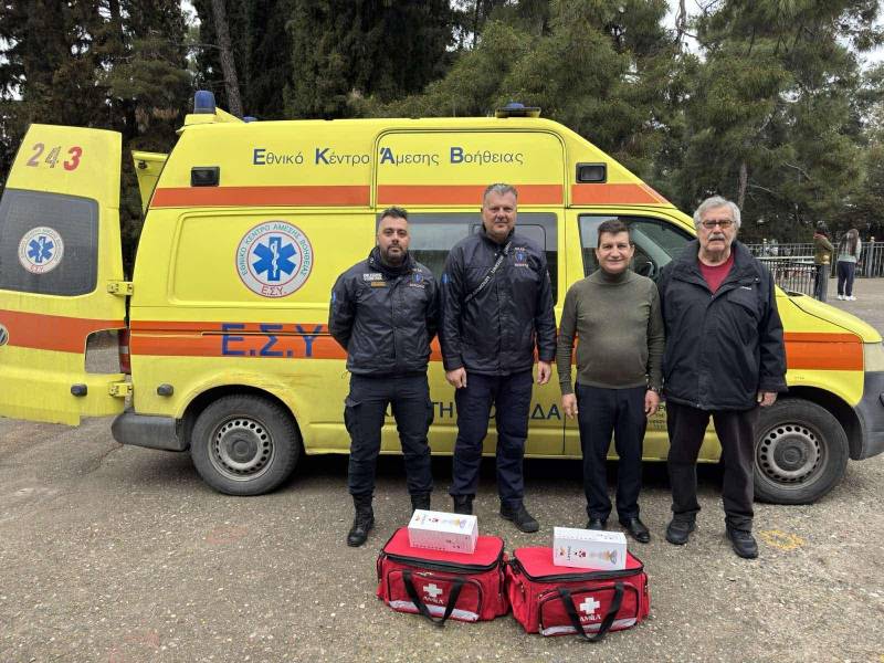Δωρεάν σεμινάρια πρώτων βοηθειών στην Πατρίδα
