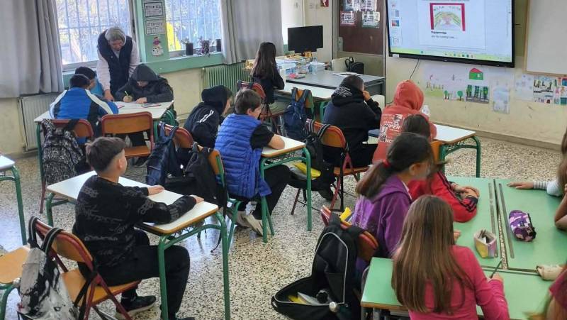 Μαθητές του 2ου Δημοτικού Σχολείου Μελίκης ενημερώθηκαν για τον σχολικό εκφοβισμό μέσα από διαδραστική δράση ευαισθητοποίησης