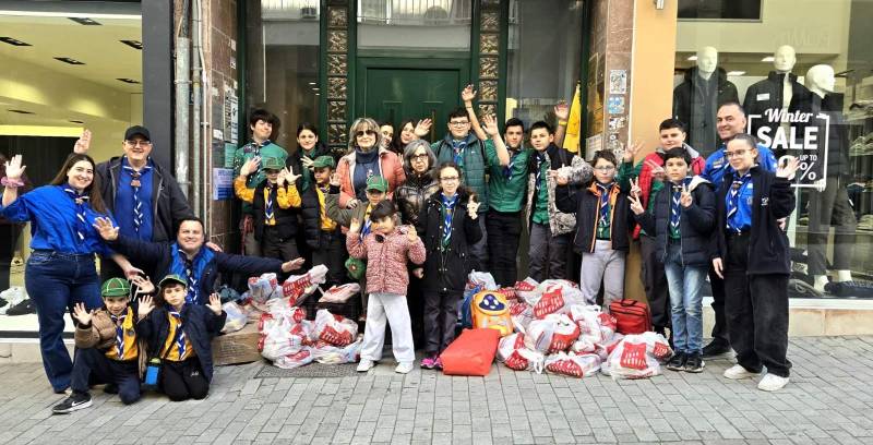Έμπρακτη στήριξη από το 5ο Σύστημα Προσκόπων Βέροιας στον Όμιλο Προστασίας Παιδιού