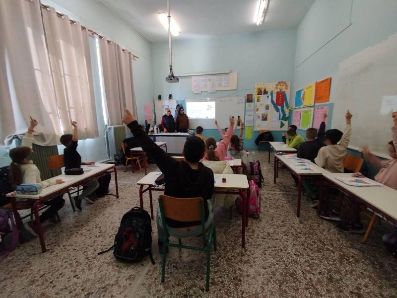 Υγιεινές διατροφικές συνήθειες από μικρή ηλικία: Επιτυχημένη δράση του Κέντρου Κοινότητας Βέροιας στο 1ο Δημοτικό Μακροχωρίου