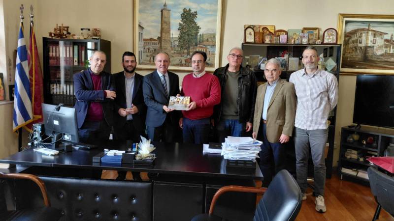 Συνάντηση Δημάρχου Βέροιας με τον Θεόδωρο Καράογλου για ζητήματα Τοπικής Αυτοδιοίκησης