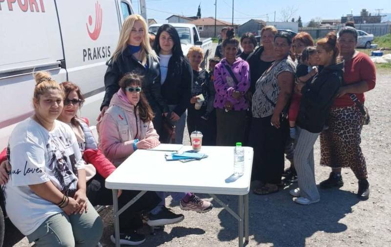 Μεγάλη συμμετοχή σε δράση δωρεάν rapid tests του Κέντρου Κοινότητας με Παράρτημα Ρομά Δήμου Νάουσας