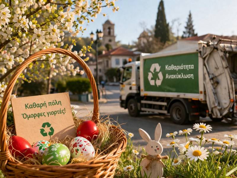 Χωρίς περισυλλογή ογκωδών και κλαδιών το Πάσχα στη Βέροια