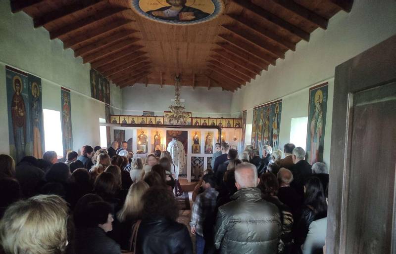 Άγιος Γεώργιος: Με κατάνυξη ο εορτασμός στο ξωκλήσι του Αγίου Γεωργίου