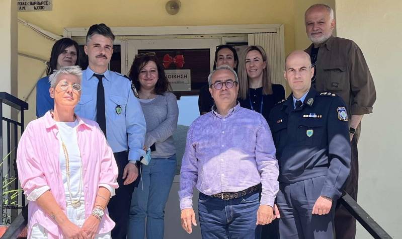 Επίσκεψη του Διεθνούς Οργανισμού Μετανάστευσης (ΔΟΜ) στην Ελεγχόμενη Δομή Προσωρινής Φιλοξενίας Αιτούντων Άσυλο Βέροιας