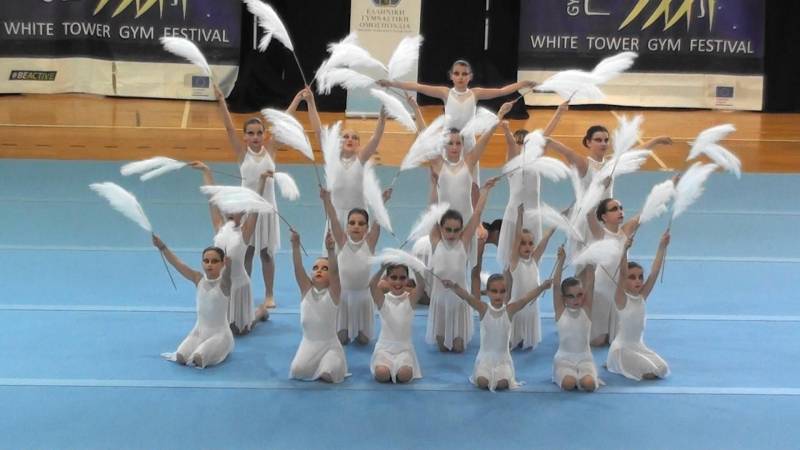 Εντυπωσίασε ο Ηρακλής Νάουσας στο WHITE TOWER GYM FESTIVAL 2026 με δύο ξεχωριστές χορογραφίες