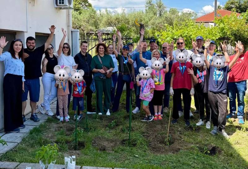Νέος λαχανόκηπος στο «Σπίτι της Βεργίνας» μέσα από δράση εθελοντισμού της ΑΒ Βασιλόπουλος