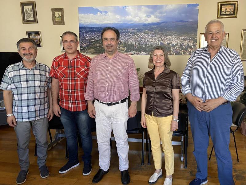 Αντιπροσωπεία του Πολιτιστικού Ομίλου Ξηρολιβάδου στον Δήμαρχο Βέροιας – Τι συζήτησαν