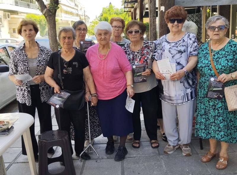 Αντικαπνιστική εκστρατεία ενημέρωσης στη Βέροια από τον Σύλλογο Καρκινοπαθών Ημαθίας «Άγιος Παρθένιος»