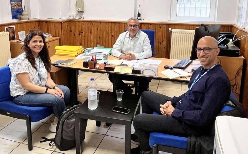 Στη Δομή Φιλοξενίας Βέροιας εκπρόσωποι της Ύπατης Αρμοστείας του ΟΗΕ για τους Πρόσφυγες
