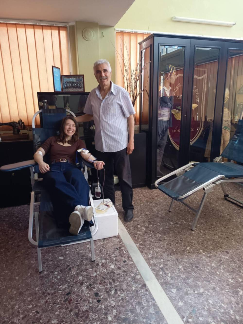 Εθελοντική αιμοδοσία αγάπης και προσφοράς από την «Καλλιθέα» Βέροιας