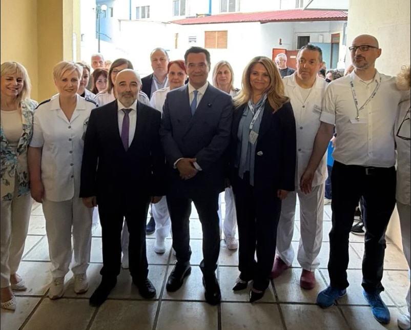 Τα νέα ΤΕΠ του Νοσοκομείου Νάουσας εγκαινίασε ο Υπουργός Υγείας Άδωνις Γεωργιάδης