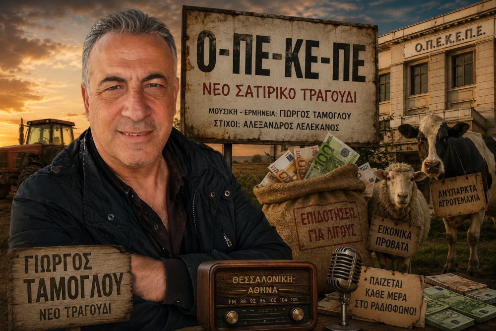 «Ο-ΠΕ-ΚΕ-ΠΕ»: Νέο σατιρικό τραγούδι από τον Γιώργο Τάμογλου εμπνευσμένο από την επικαιρότητα