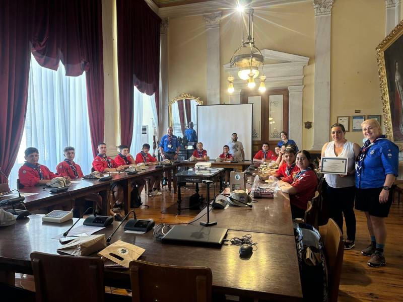 Στα βήματα της ιστορίας και της παράδοσης της Σύρου οι Ανιχνευτές της Βέροιας