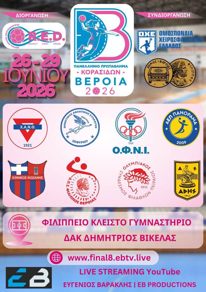 Η Βέροια ετοιμάζεται να υποδεχθεί το Final 8 Κορασίδων