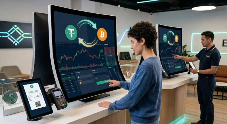The best way to exchange Tether TRC20 (USDT) for Bitcoin (BTC) is to use an online exchange service