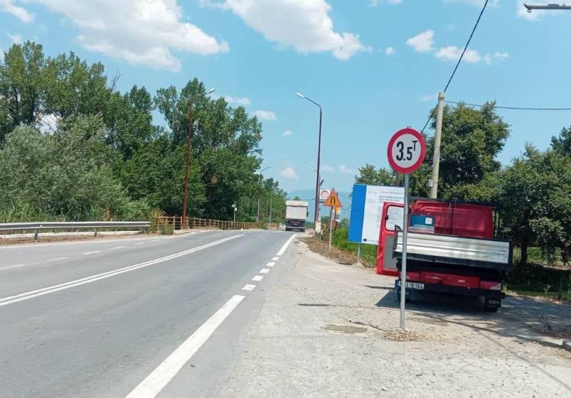 Απαγόρευση διέλευσης βαρέων οχημάτων στη γέφυρα Λουδία στο «Μηδέν»