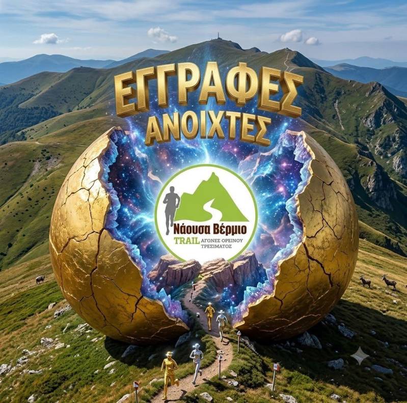 Άνοιξαν οι εγγραφές για το 8ο Naoussa Vermio Trail – Ραντεβού στις 13 Σεπτεμβρίου στο Βέρμιο