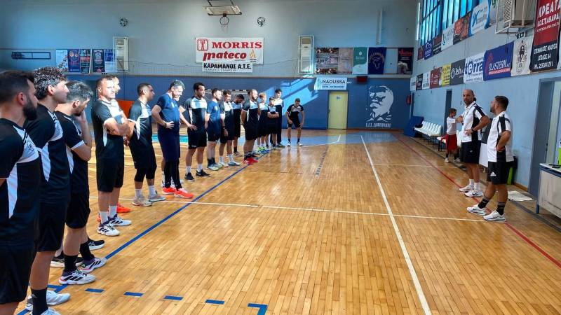 Ο Ζαφειράκης Νάουσας ξεκίνησε την προετοιμασία για τη νέα αγωνιστική περίοδο