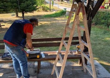 Βανδαλισμοί στο Σέλι τον Δεκαπενταύγουστο – Επισκευάστηκαν τα δημοτικά κιόσκια