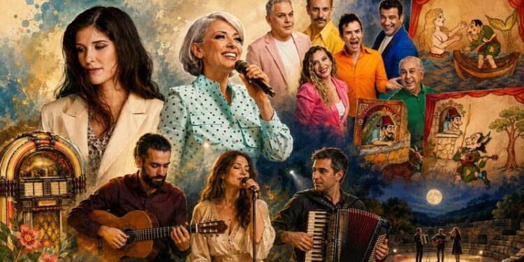 Naoussa Summer Festival 2026: Θέατρο, μουσική και βραδιές Πανσελήνου στο πρόγραμμα του Αυγούστου