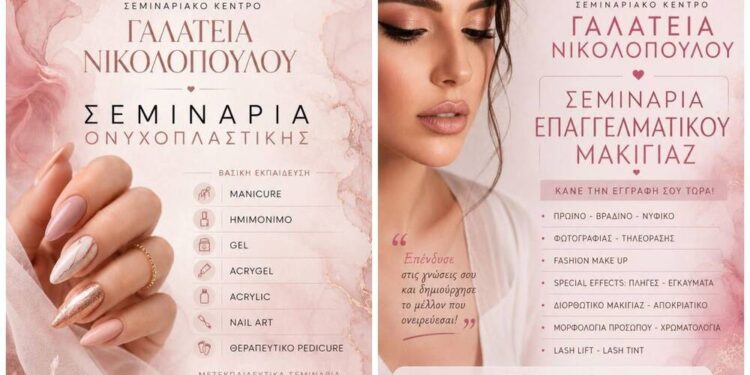 Galaxy Pro Beauty Academy: Ξεκίνησαν οι εγγραφές στα σεμινάρια ομορφιάς – Κλείσε τώρα τη θέση σου!