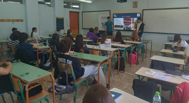 Απόφοιτοι επέστρεψαν ως «Erasmus Ambassadors» στο 5ο ΓΕΛ Βέροιας