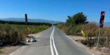 Καθιζήσεις στη Μελικιώστρατα – Προσοχή στους οδηγούς