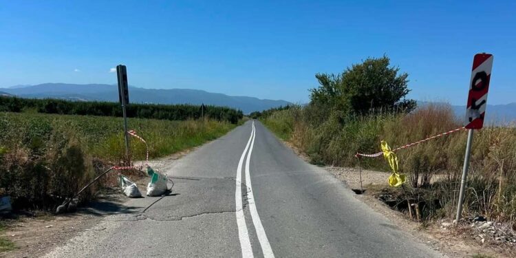 Καθιζήσεις στη Μελικιώστρατα – Προσοχή στους οδηγούς