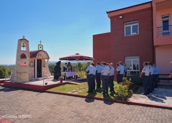 Αγιασμός στην Σχολή της Ελληνικής Αστυνομίας στη Βέροια
